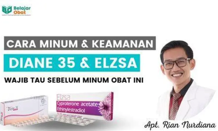 Cara Kerja Pil KB Diane Mekanisme hormon anti-androgen pada pil KB Diane