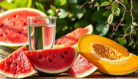 Hidrasi Alami dari Melon Kandungan air tinggi dalam buah melon untuk hidrasi