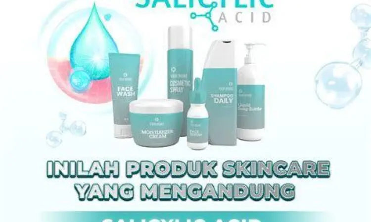 Penggunaan serum asam salisilat pada area hidung