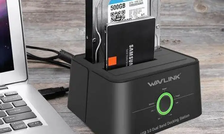 Pencadangan data menggunakan hard drive eksternal