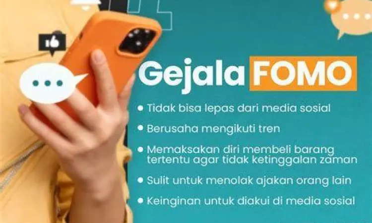 Gejala Psikologis FOMO Gejala kecemasan akibat media sosial
