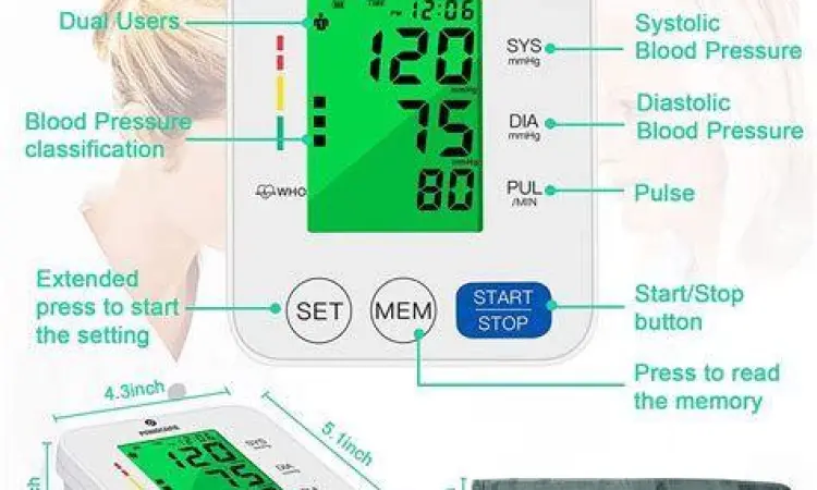 Penggunaan alat tensi darah digital di rumah