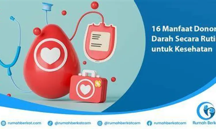 Grafik kesehatan jantung pendonor darah