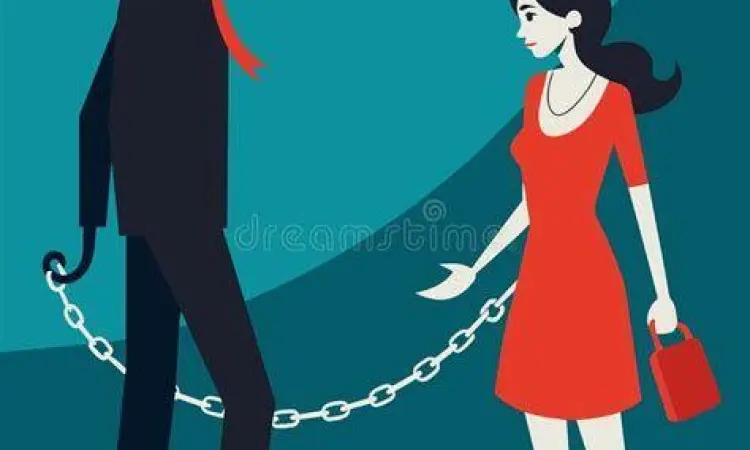 Ilustrasi hubungan toksik dan manipulasi