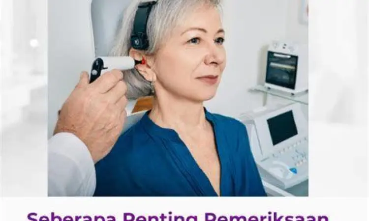 Tes Pendengaran Audiometri pasien menjalani tes audiometri di klinik tht terdekat