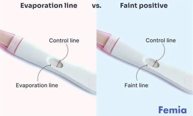 Perbandingan garis samar positif dan garis penguapan