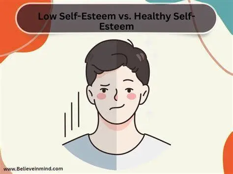 Ciri Harga Diri Sehat Perbandingan ciri self esteem sehat dan rendah