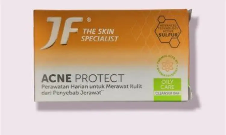 Ilustrasi molekul sulfur yang bekerja pada pori-pori kulit