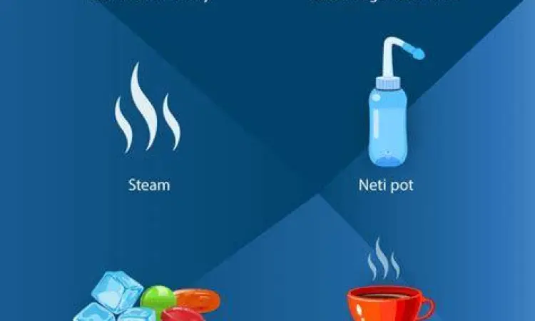 Seseorang minum air putih untuk meredakan batuk