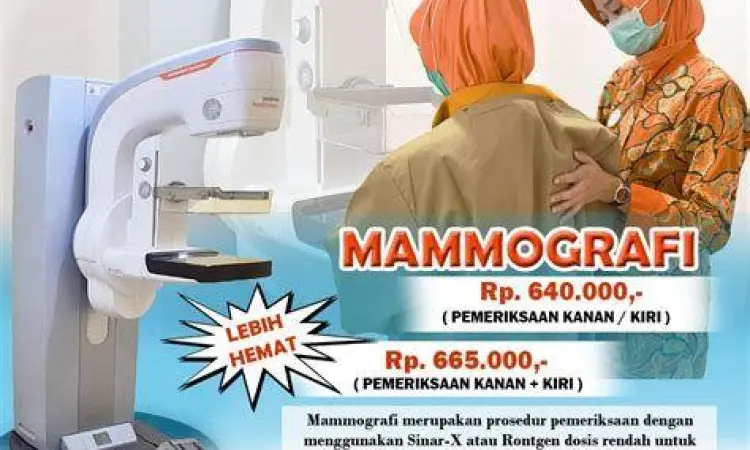 Prosedur mammografi untuk deteksi dini