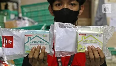 Kit Obat Isoman Paket obat isolasi mandiri