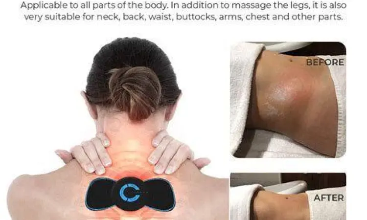 Relaksasi Otot dengan Hot in Cream Seseorang memijat bahu dengan krim