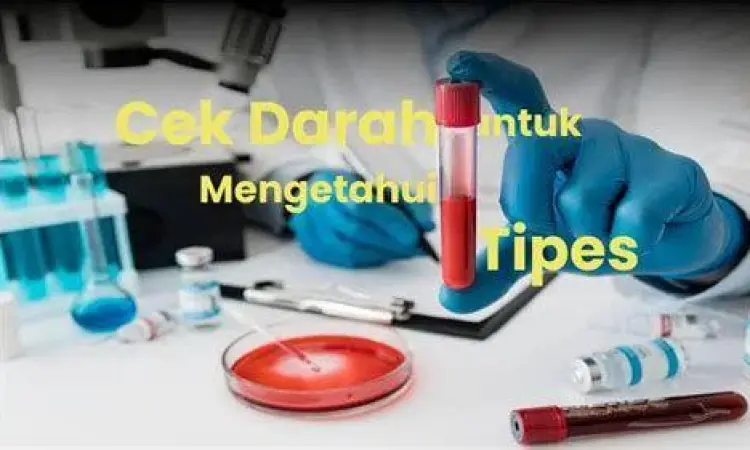 Diagnosis Medis Tipes Proses pengambilan sampel darah untuk cek tipes
