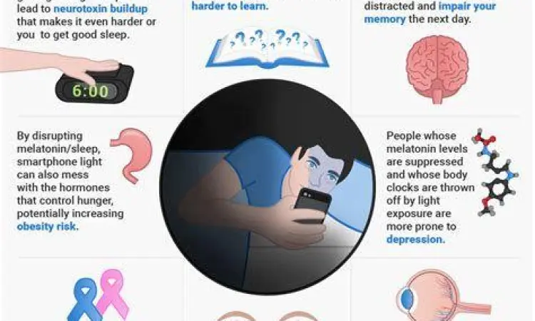 Bahaya Blue Light Dampak blue light ponsel terhadap kualitas tidur