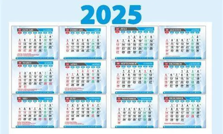 Kalender Islam menunjukkan bulan Ramadan 1446 H