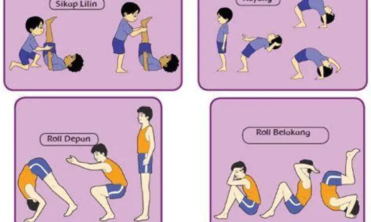 Latihan fleksibilitas dalam senam lantai