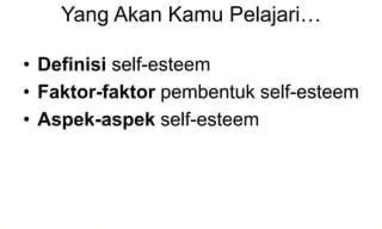 Interaksi sosial yang memengaruhi harga diri