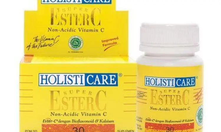 Perbandingan penyerapan Holisticare Ester C dan vitamin C biasa
