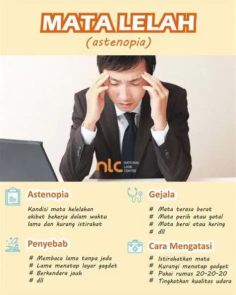 Kelelahan Mata Digital Mata lelah akibat penggunaan gadget berlebihan