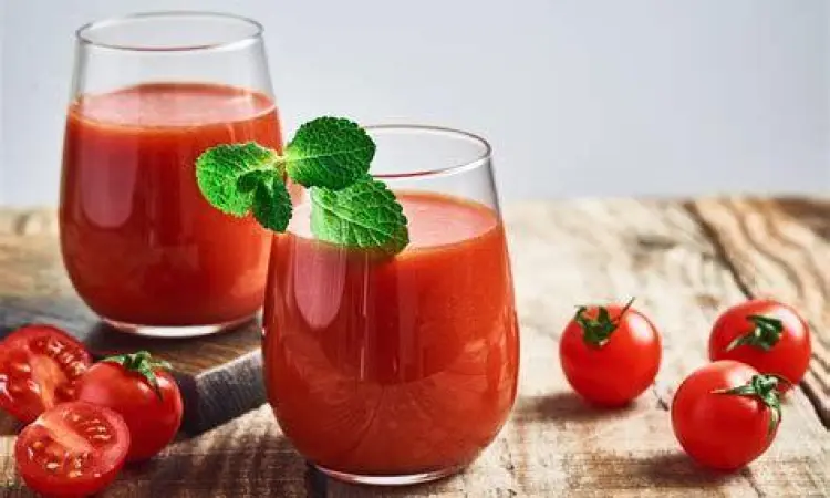 Kandungan nutrisi dalam jus tomat murni