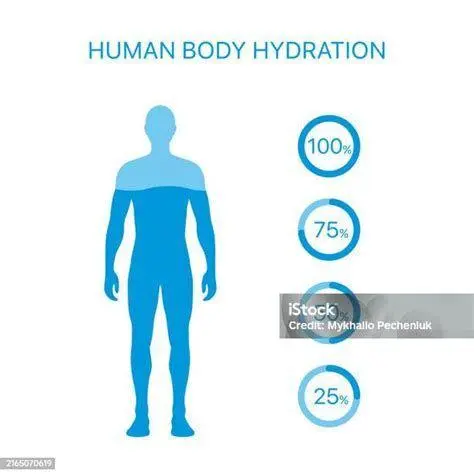 Pentingnya Hidrasi untuk Dahak Gelas berisi air hangat untuk mengencerkan dahak