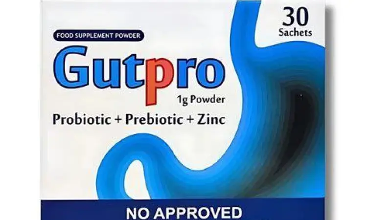 Produk L-Bio Sachet Serbuk probiotik L-Bio dalam kemasan sachet