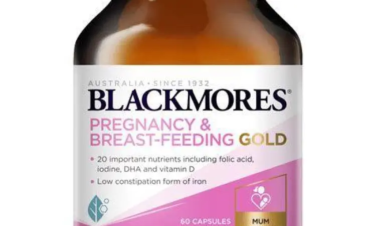 Produk Blackmores Pregnancy Gold Kemasan Blackmores Pregnancy Gold yang kaya nutrisi