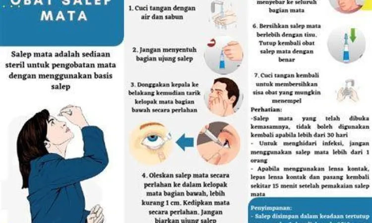 Cara Menggunakan Salep Mata prosedur aplikasi salep mata alletrol