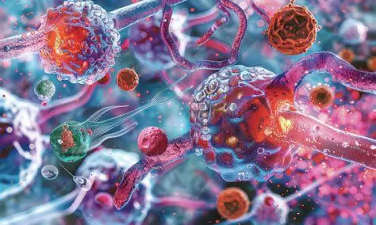 Ilustrasi leukosit melawan infeksi