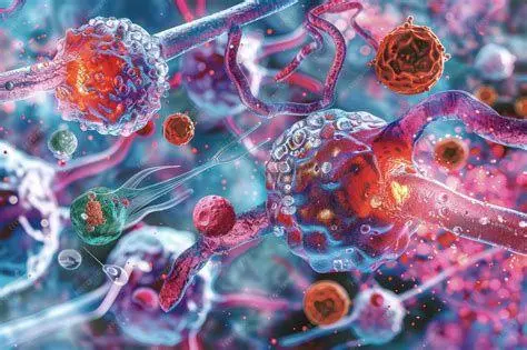 Leukosit Melawan Bakteri Ilustrasi leukosit melawan infeksi