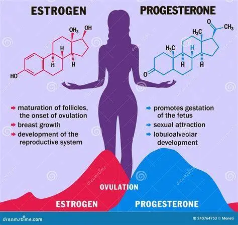 Siklus Hormonal Wanita Grafik siklus hormon wanita estrogen dan progesteron