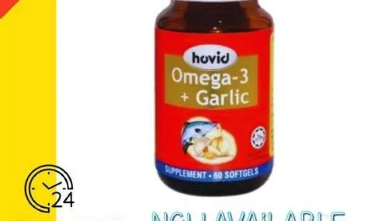 Suplemen bawang putih dan omega 3 untuk kolesterol