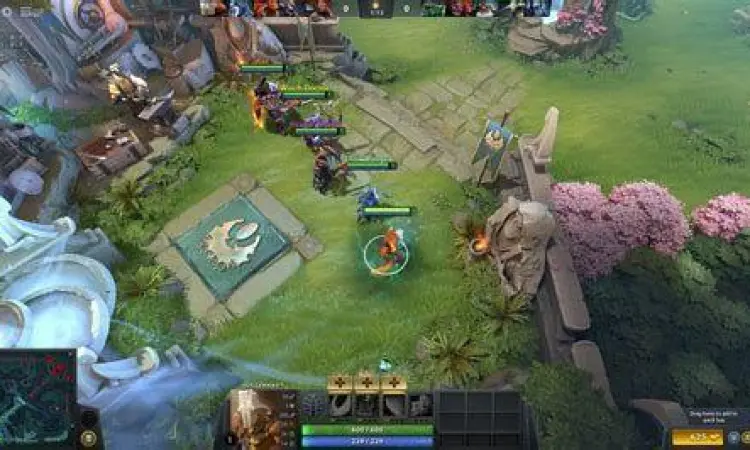 Kerjasama Tim MOBA Koordinasi tim dalam game MOBA