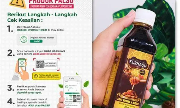 Verifikasi keaslian produk kesehatan