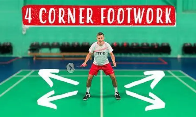 Latihan footwork bulutangkis untuk kelincahan
