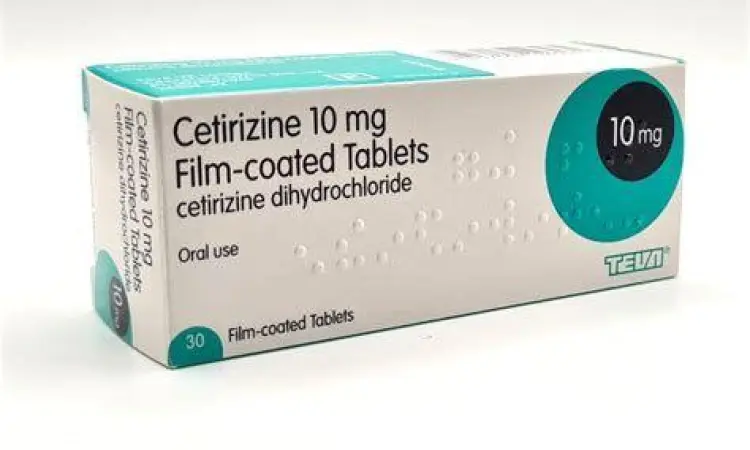 Cetirizine 10 mg Blister Obat cetirizine dalam kemasan blister