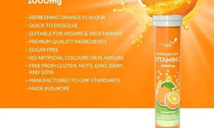 Perbandingan vitamin c tablets dan effervescent