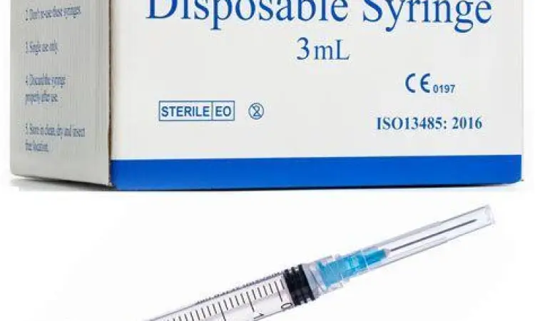 Kemasan steril spuit 3 cc disposable