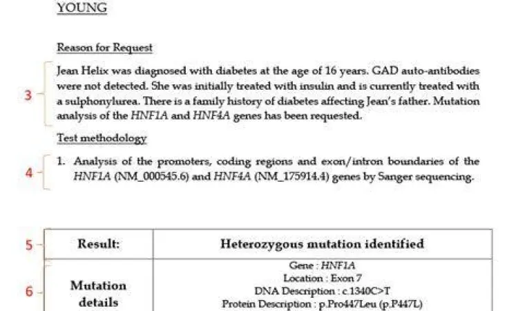 Analisis laporan genetik
