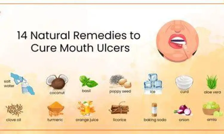 Bahan alami seperti madu dan garam untuk obat sariawan