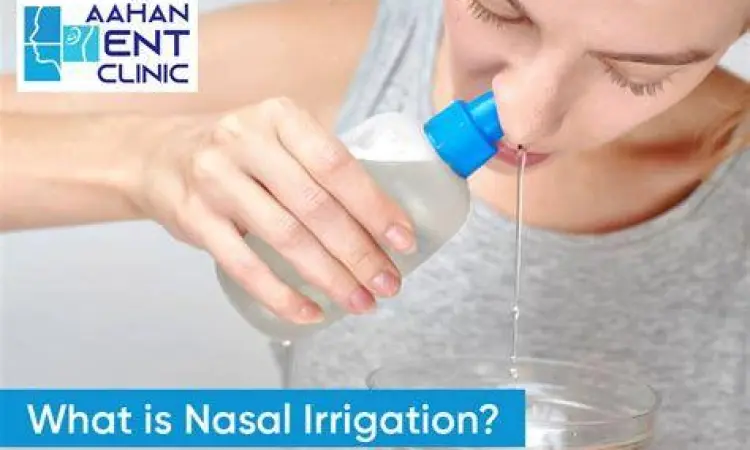 Prosedur irigasi hidung untuk sinusitis