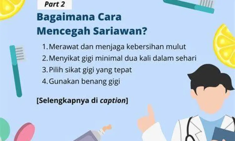 Tips mencegah sariawan di mulut