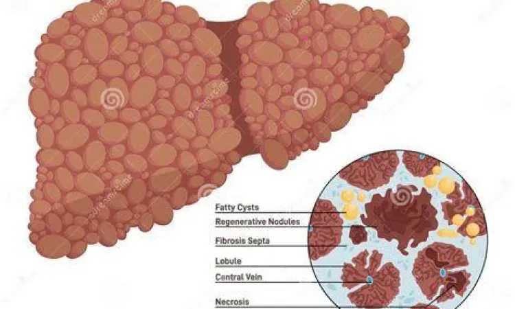 Anatomi kerusakan hati akibat sirosis