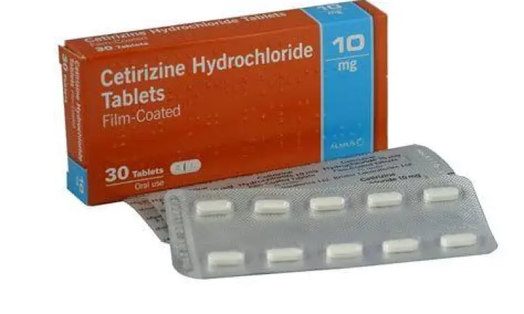 Kemasan obat Cetirizine 10 mg di apotek