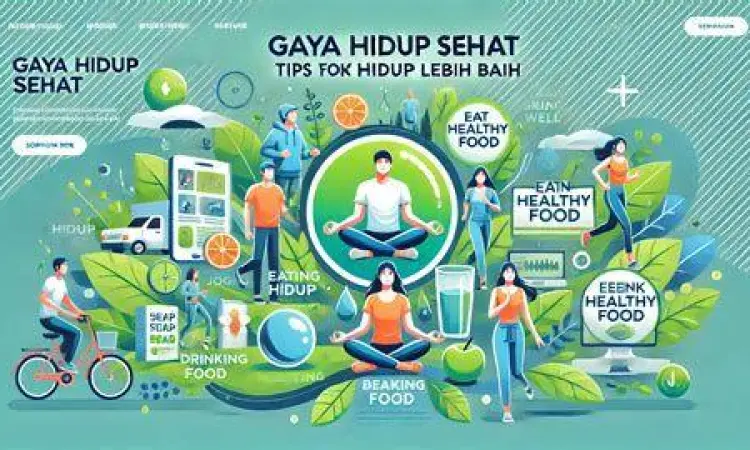 Gaya Hidup Sehat Seseorang melakukan olahraga rutin