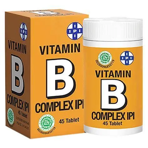 Detail Tablet B Complex IPI Tablet B Complex IPI kecil berwarna kuning