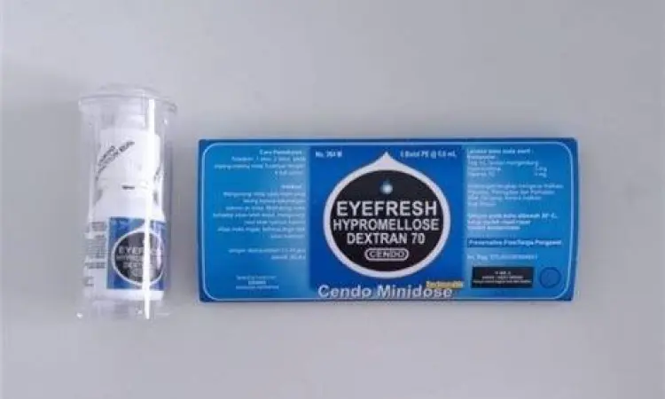 Tetes mata format minidose tanpa pengawet