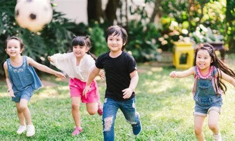 Anak aktif yang mendapatkan nutrisi cukup dari SGM Gain 1+