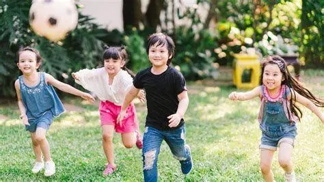 Anak Sehat dan Aktif Anak aktif yang mendapatkan nutrisi cukup dari SGM Gain 1+