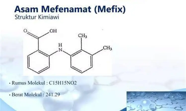 Mekanisme Kerja Mefenamic Acid Diagram mekanisme kerja asam mefenamat pada enzim COX